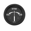 Faria Euro Black Instrument Gauges