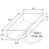 Trionic 25 Gallon V-shaped Holding Tank