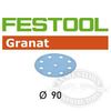 Festool RO 90 StickFix Granat discs