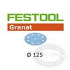 Festool StickFix Granat 5 inch Discs for RO 125 and ES 125