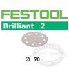 Festool RO 90 StickFix Brilliant 2 3.5 inch Disc Abrasives
