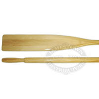 oars spruce varnished wood