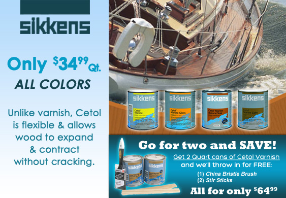 Sikkens Cetol Two-fer deal