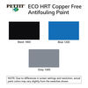 Pettit ECO HRT Copper Free Antifouling Paint Color Chart