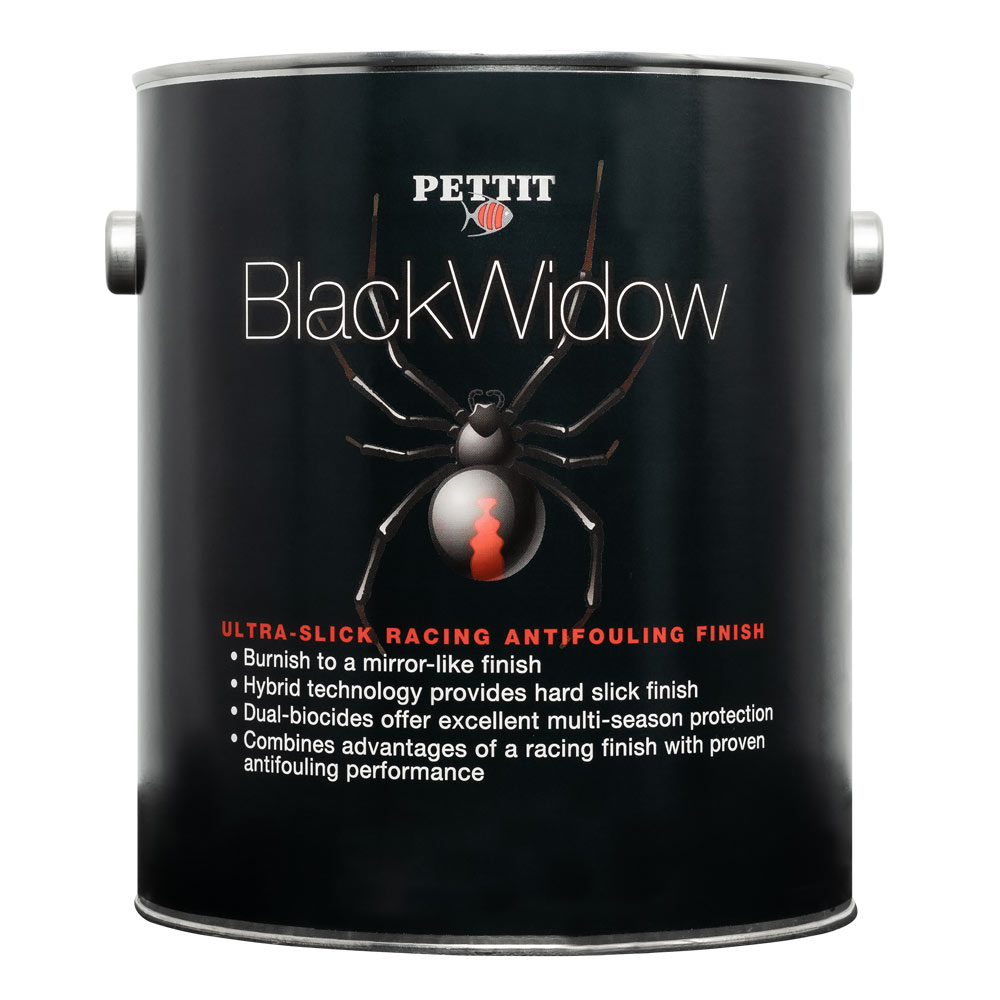 Pettit Black Widow Racing Antifouling Paint