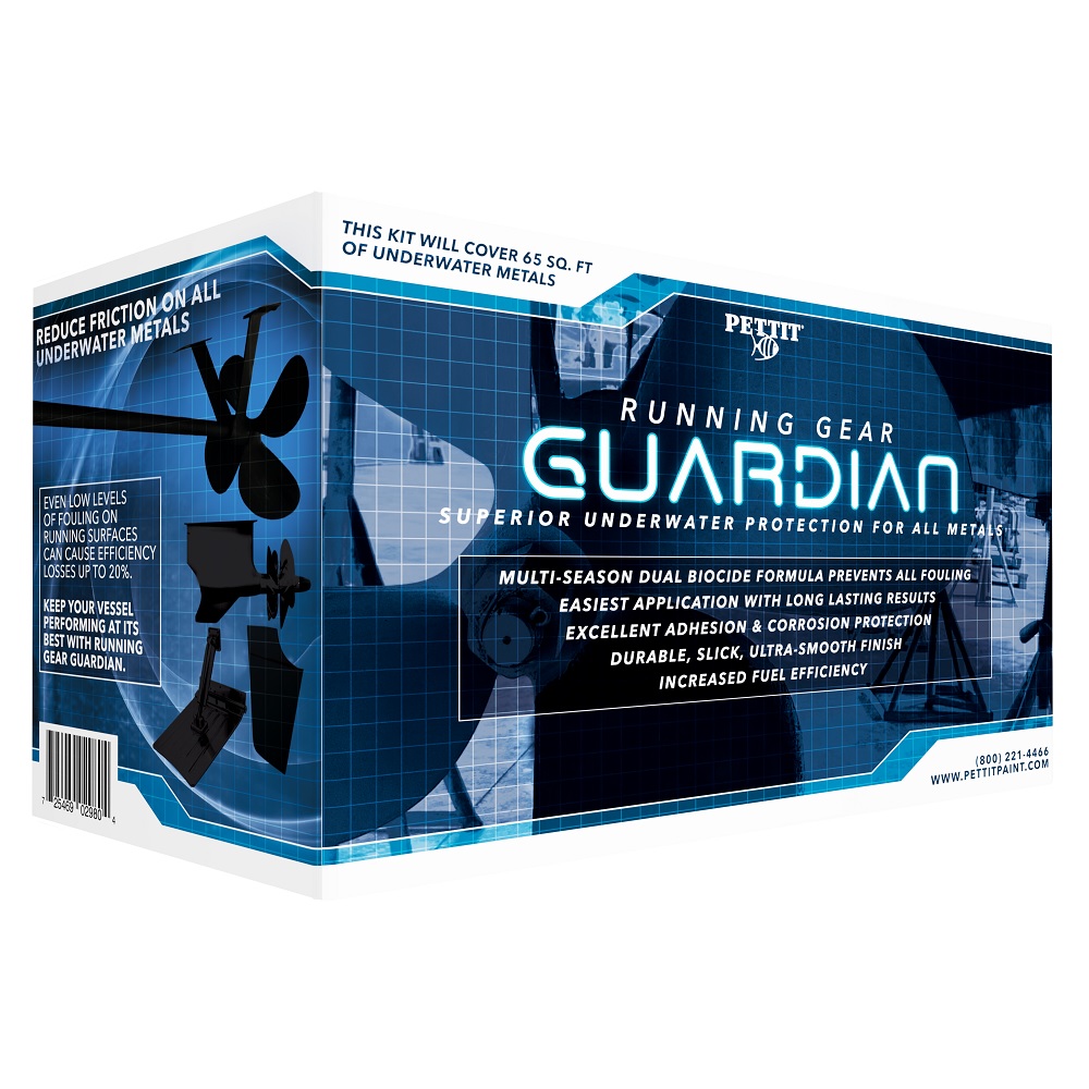 Pettit Running Gear Guardian antifouling paint for underwater metals, props, drives, shafts