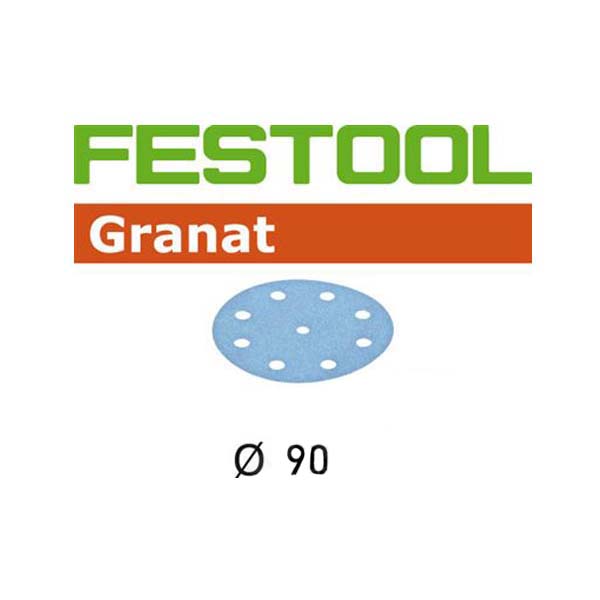 Festool StickFix Granat RO 90 3-1/2 inch Disc Abrasives