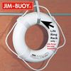 Cal-June Stainless Steel Life Ring Rack