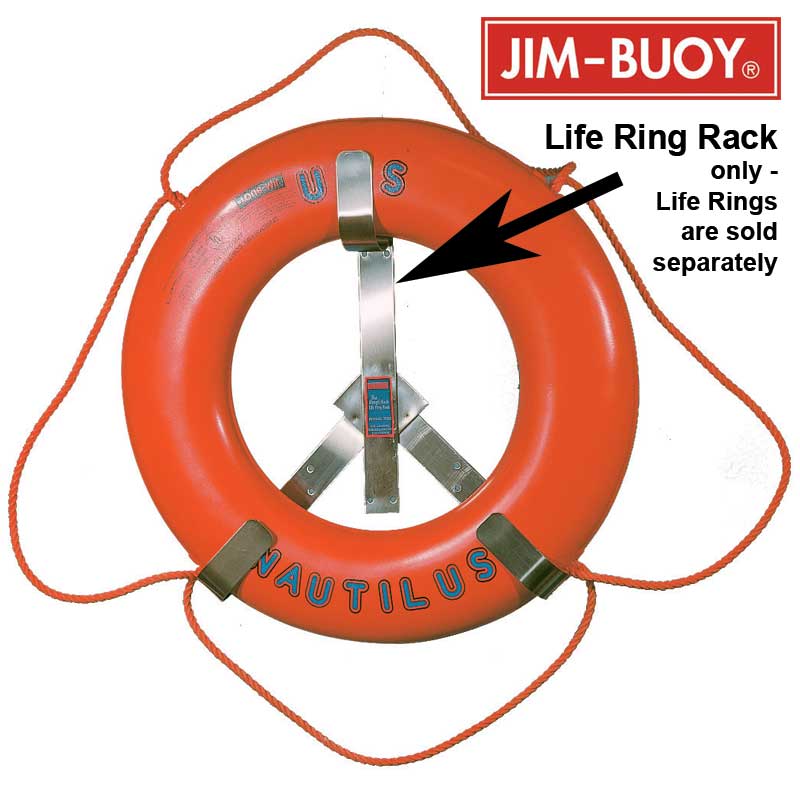 Cal-June Stainless Steel Life Ring Racks