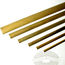 Brass Solid Back Half Oval Trim, marine hardware