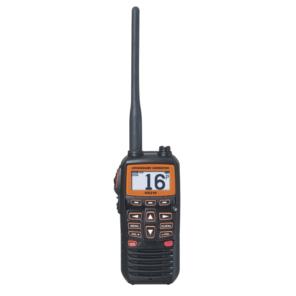 Standard Horizon HX210 Compact Floating 6W Handheld VHF Radio
