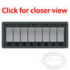 Blue Sea Systems DC 8 Position Contura Waterproof Fuse Panel