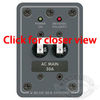 Blue Sea Systems AC Main Only Toggle Circuit Breaker Panel
