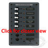 Blue Sea Systems DC - 8 Position Toggle Circuit Breaker Panel