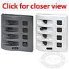 Blue Sea Systems WeatherDeck Water Resistant Fuse Panel
