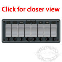 Blue Sea Systems DC 8 Position Contura Waterproof Fuse Panel