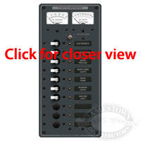 Blue Sea Systems DC - 10 Position Toggle Circuit Breaker Panel