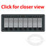 Blue Sea Systems DC 8 Position Contura Waterproof Fuse Panel