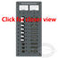 Blue Sea Systems AC Main 8 Position Circuit Breaker Panel