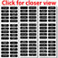 Blue Sea Systems Large Format Panel Labels AC or DC