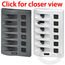 Blue Sea Systems WeatherDeck 6 Position DC Fuse Panel