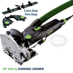 Festool Domino Joiner DF 500 Q Set with Cross and Trim Stops
