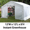 ShelterKing Instant Small Greenhouse 12W x 12L x 8H