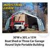 ShelterKing Boat Shed or Three Car Garage 30W  x 30L  x 15H