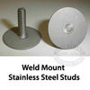 Weld Mount Stainless Steel Studs