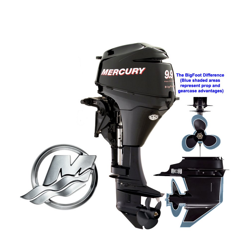 mercury 9 9 hp bigfoot 4 stroke outboard motor rh jamestowndistributors com