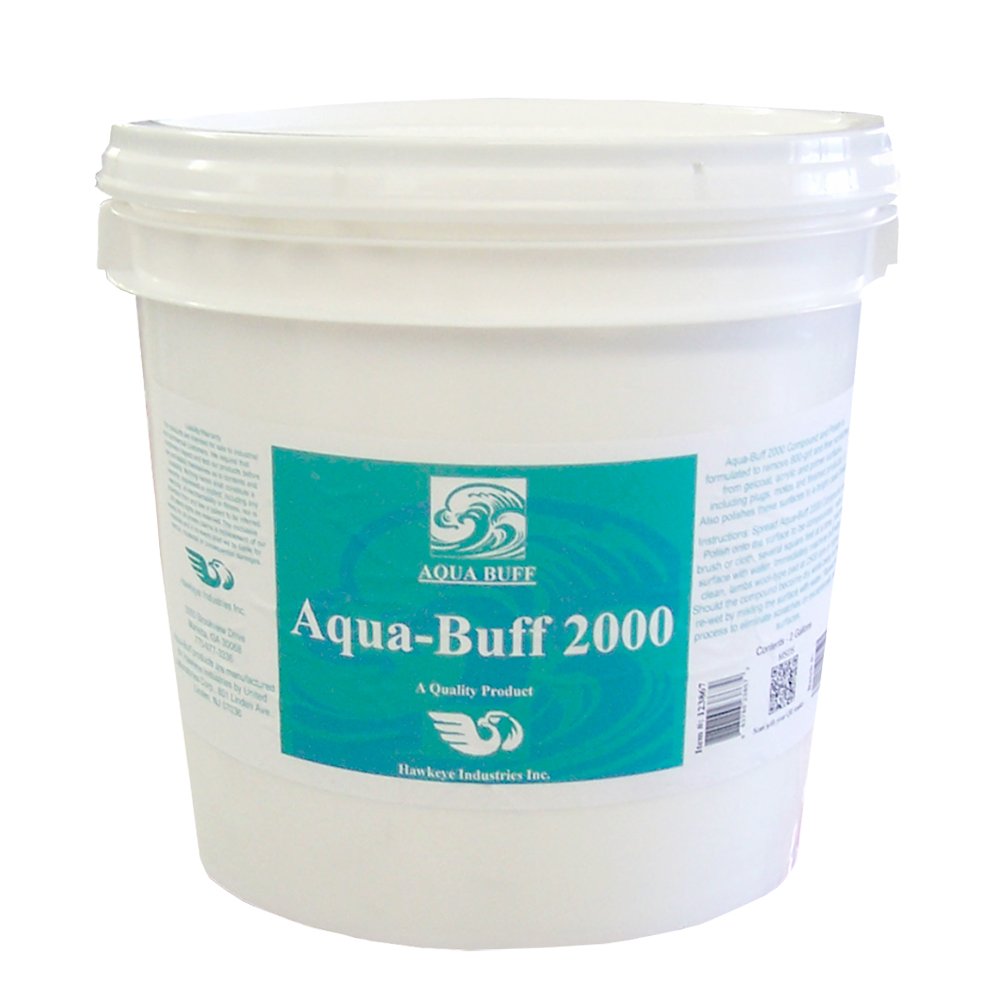 Aqua-Buff Compounds, aqua buff 1000, 2000 polish