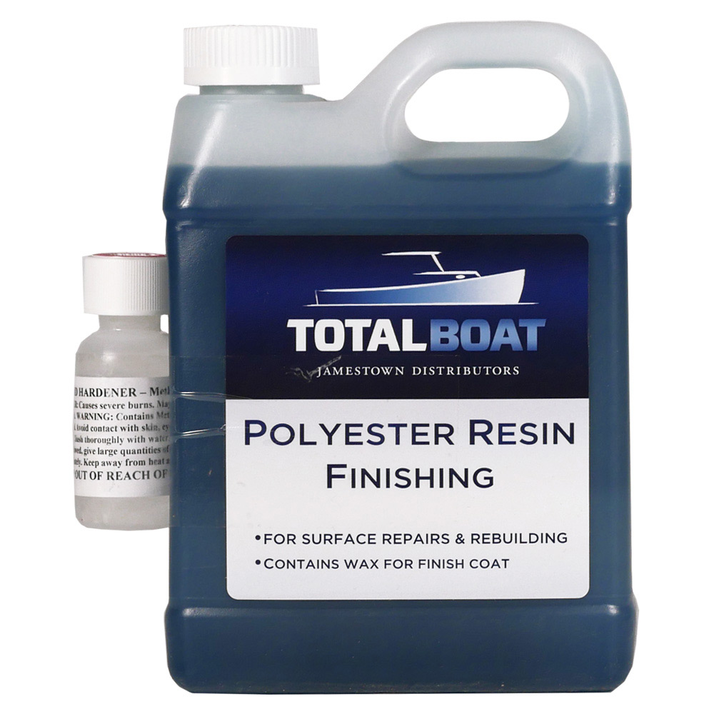 Polyester wax boat