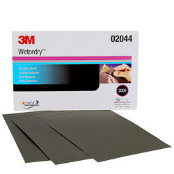 3M Imperial Wet-or-Dry Sandpaper 5-1/2 x 9 Half Sheets
