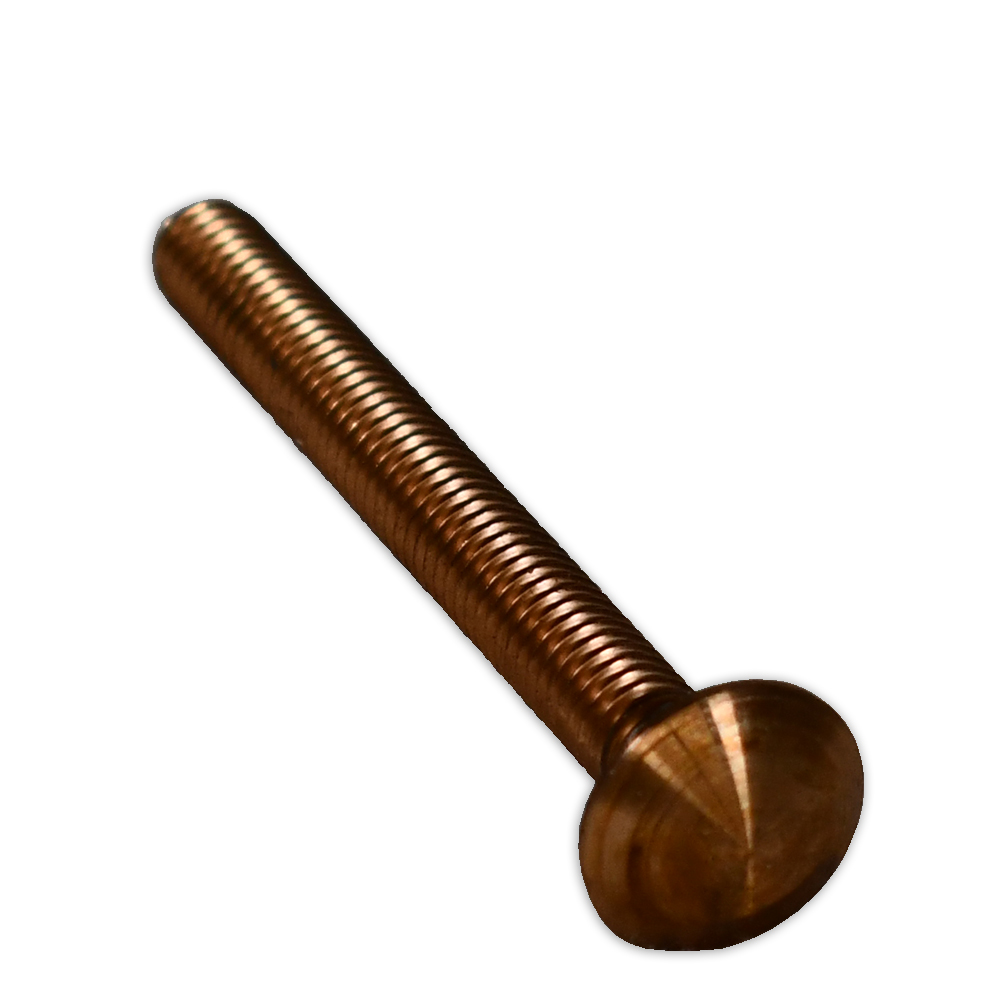 1/4 Bronze Carriage Bolts Full Thread