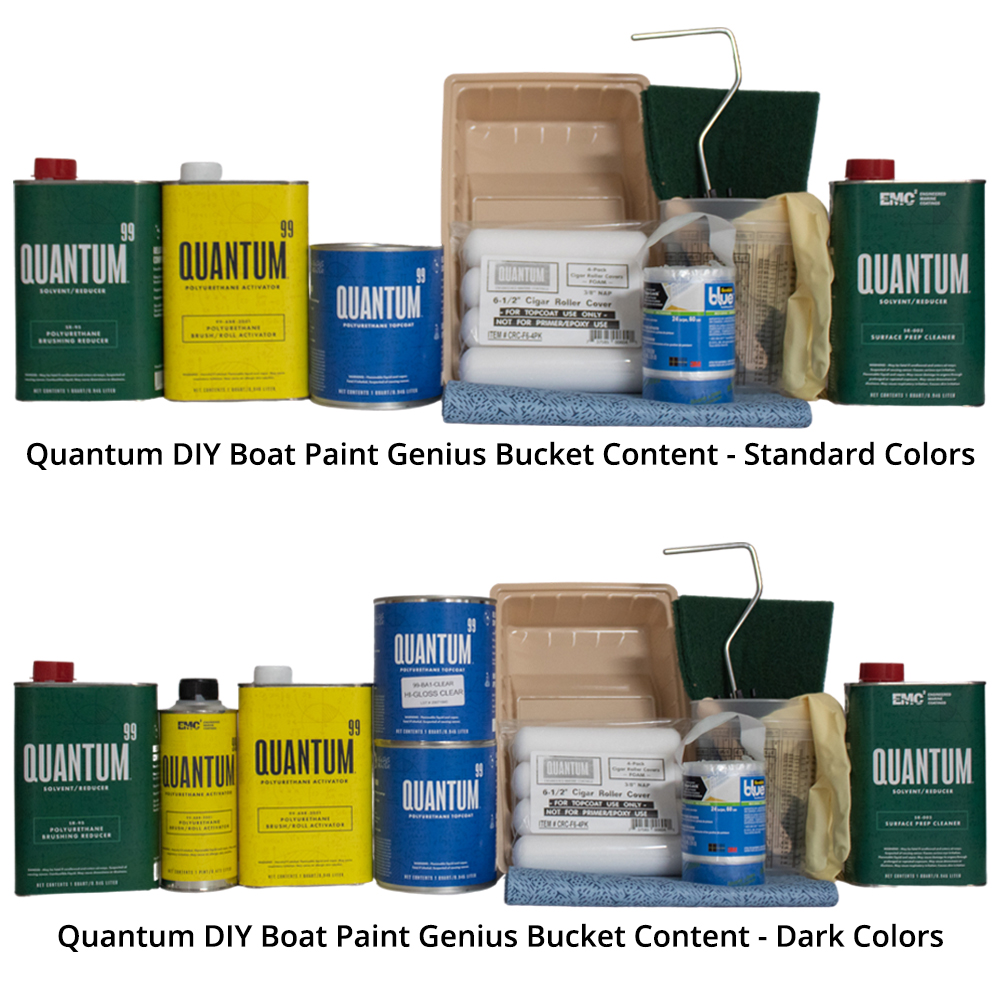 Quantum DIY Boat Paint Genius Bucket - Contents