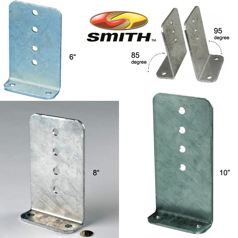 CE Smith Galvanized Steel Vertical Bunk Brackets