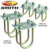CE Smith Leaf Spring Mounting U-Bolts and Tie Plate Kits