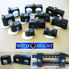 Weld Mount Hose and Cable Clamps