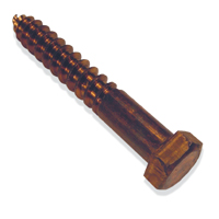 1/2 Silicon Bronze Lag Screws