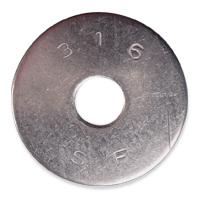 316 S/S Fender Washers