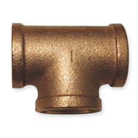 Tee Fittings - Bronze, NPT