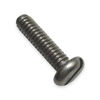 #6-32 Pan Head straight slot or Slotted Drive Machine Screws in stainless steel
