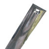 Stainless Steel Solid Back Half Oval