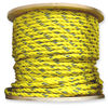 yellow polypropylene rope