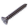 #6 Oval head slotted drive self tapping screws made of stainless steel