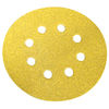Norton - Gold 290 Discs - Hook and Loop - 5 Inch x 8 Hole