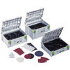 Festool Systainers with inserts for Abrasives