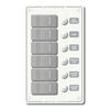Waterproof Push-Button 12V 6 Position Circuit Breaker Panel