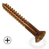 #8 Silicon Bronze Wood Screws Frearson Oval Head