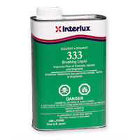 Interlux Brushing Liquid 333 for making paint flow